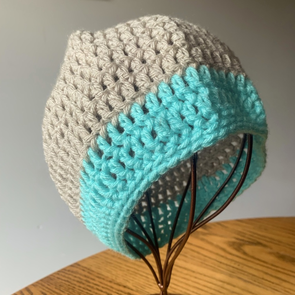 Cute crochet hat!